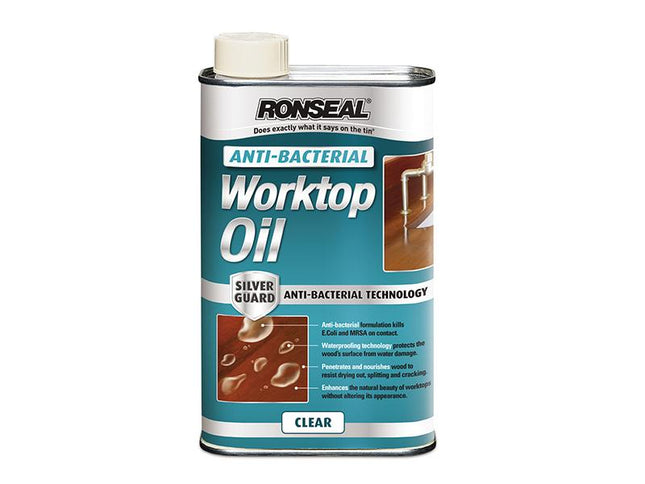 Ronseal Anti-Bacterial Worktop Oil 500Ml