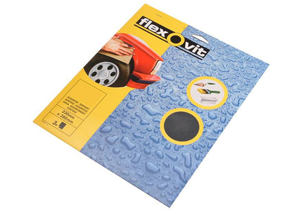 Flexovit Waterproof Sanding Sheets 230 X 280Mm 240G (25)
