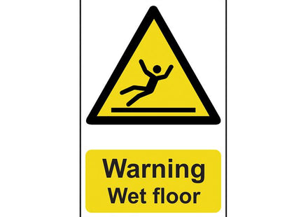 Scan Warning Wet Floor - Pvc 200 X 300Mm