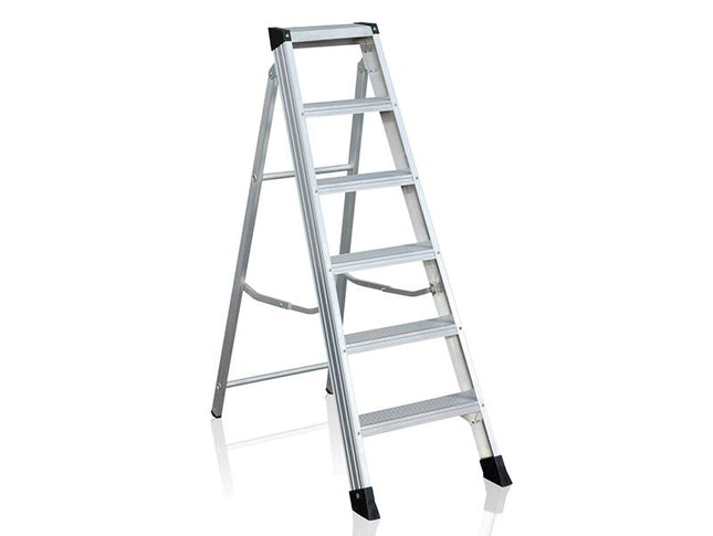 Zarges En131 Professional Swingback Steps Open 1.27M Closed 1.45M 6 Tread