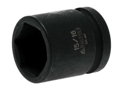 Teng Impact Socket Hexagon 6 Point 1/2In Drive 15/16In