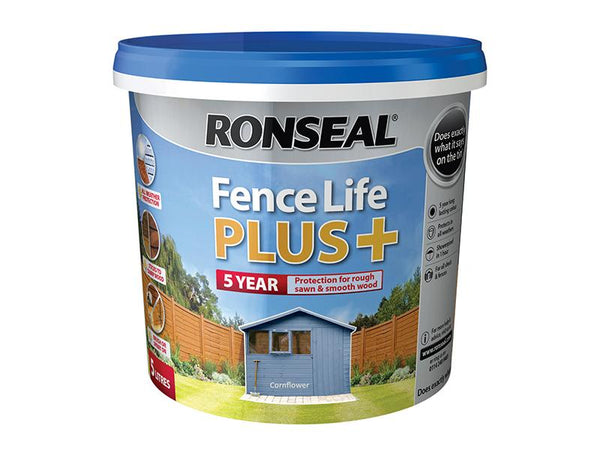 Ronseal Fence Life Plus+ Cornflower 5 Litre