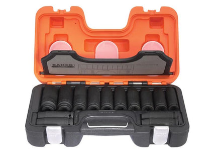 Bahco Dd/S14 Deep Impact Socket 14 Piece Set 1/2In Square Drive