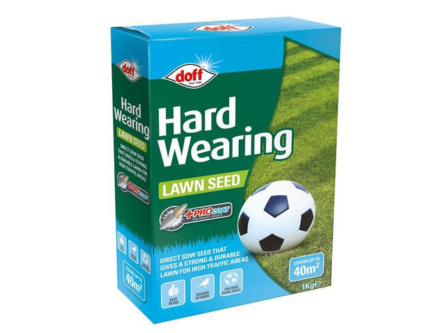 Doff Hard Wearing Lawn Seed 1kg