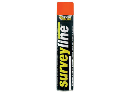 Everbuild Survey Line Marker Spray Orange 700ml