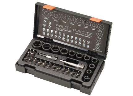 HIKOKI Impact Socket & Bit Set Of 41 Metric 1/2In Drive