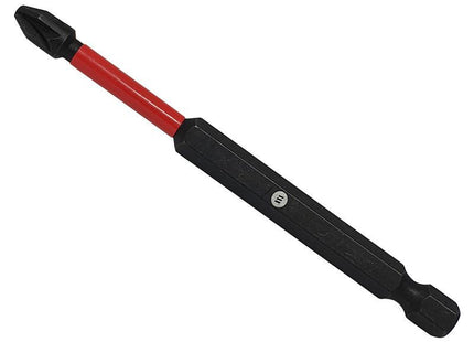 Forgefix ForgeFast Pozidriv Compatible Impact Bit PZ2 x 89mm (Card 2)