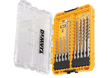 DEWALT DT70752 SDS Plus XLR Full Head Carbide Drill Bit Set, 10 Piece