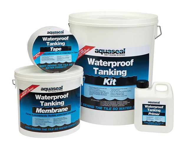 Everbuild Aquaseal Wet Room System Kit 4.5M_