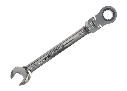 Faithfull Ratchet Combination Spanner Flex Head Cv 14Mm