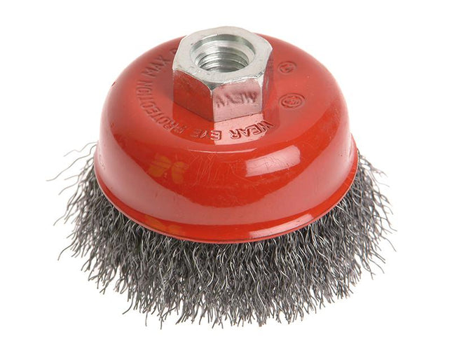 Faithfull Wire Cup Brush 150Mm X M14 X 2 0.30Mm