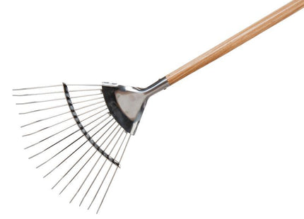 Kent & Stowe Stainless Steel Garden Life Lawn & Leaf Rake, FSC