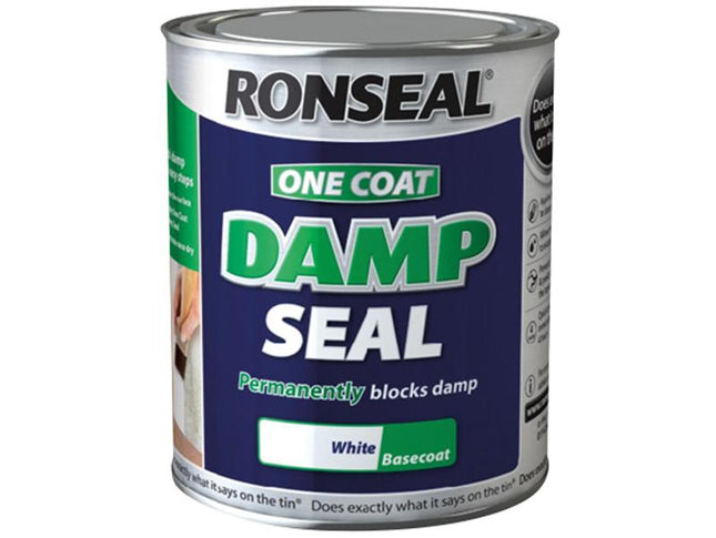 Ronseal One Coat Damp Seal White 250Ml