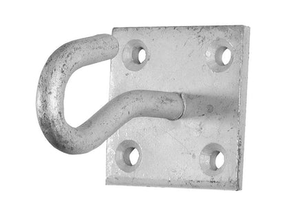 Faithfull Hook On Plate - Galvanised