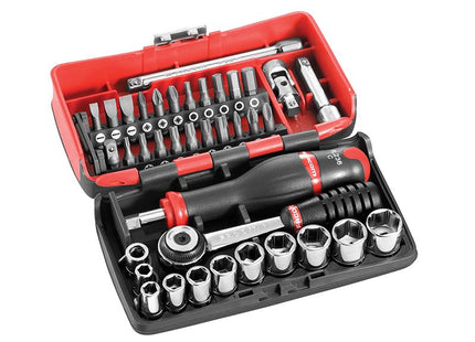 Facom R2Nano Socket Set Of 38 Metric 1/4In Drive