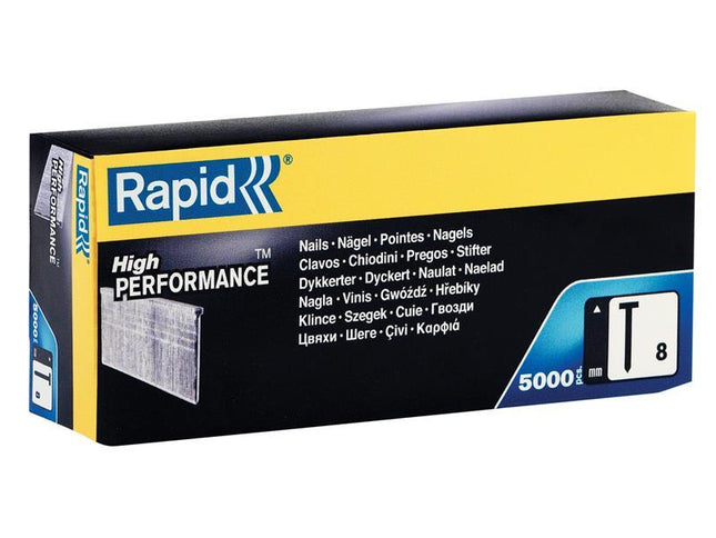 RAPID No.8 Brad Nails 18Ga 30Mm (Box 5000)