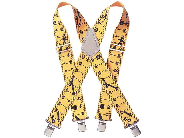 Kuny'S Sp-15Y Yellow Tape Measure Braces 2In Wide