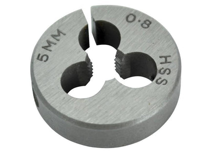 Faithfull Hss Straight Flute Split Die M5 X 0.8 (13/16 O.D)