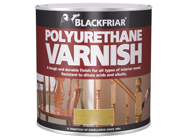 Blackfriar Polyurethane Varnish P100 Clear Satin 500Ml