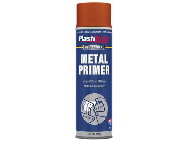 Plastikote Metal Primer Spray Red Oxide 400Ml
