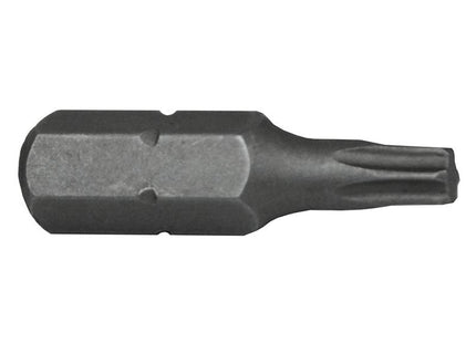 Faithfull Star Tx20 S2 Grade Steel Screwdriver Bits X 25Mm Pack Of 3