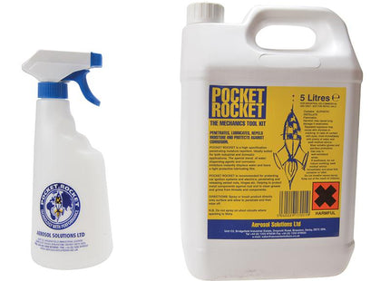 Aerosol Pocket Rocket Lubricant Repellent 5 Litre