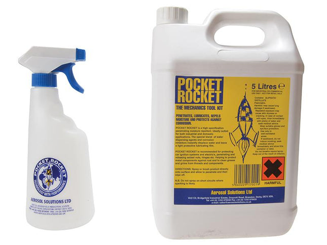 Aerosol Pocket Rocket Lubricant Repellent 5 Litre