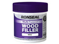 Ronseal Multi Purpose Wood Filler Tub White 465G