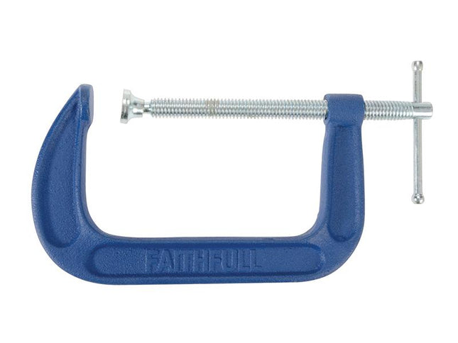 Faithfull Medium-Duty G Clamp 150Mm (6In)