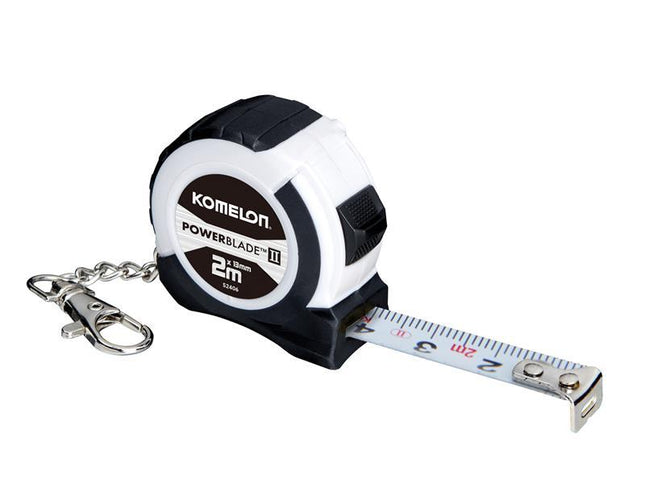 Komelon Powerblade Ii Pocket Key Ring Tape 2M (Width 13Mm) (Metric Only)