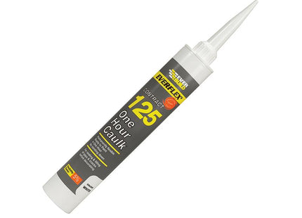 Everbuild One Hour Caulk 125 White 310Ml