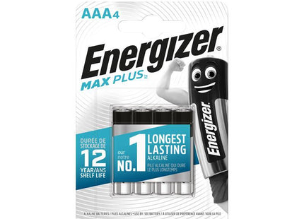 MAX PLUS» AAA Alkaline Batteries (Pack 4)