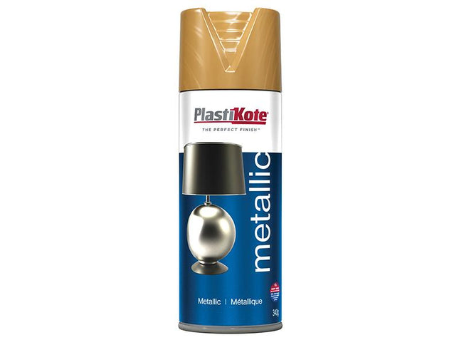 Plastikote Metallic Spray Antique Gold 400Ml