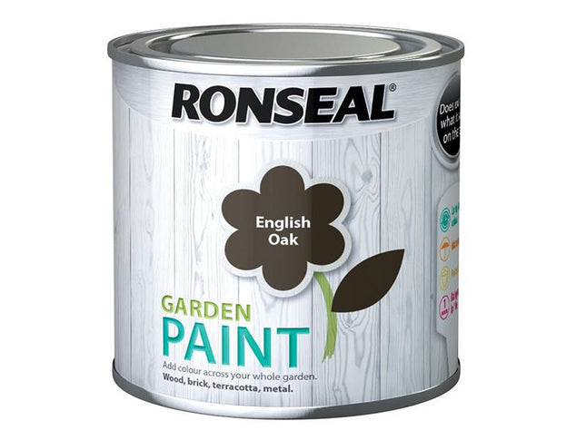 Ronseal Garden Paint English Oak 250Ml