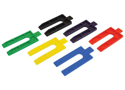 Faithfull Plastic Packing Wedges (100)