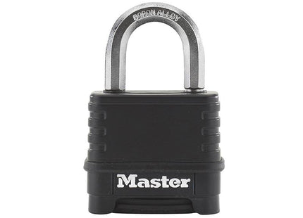 Master Lock Excell 4-Digit Black Finish Combination 50Mm Padlock