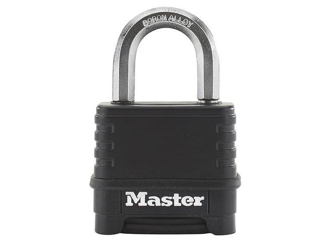 Master Lock Excell 4-Digit Black Finish Combination 50Mm Padlock