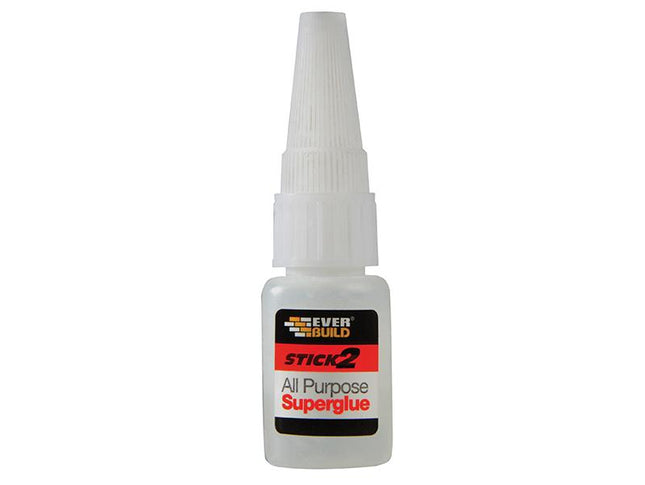 Everbuild Stick2 All-Purpose Superglue Bottle 5G