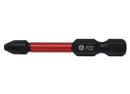 Forgefix ForgeFast Pozidriv Compatible Impact Bit PZ2 x 50mm (Card 2)