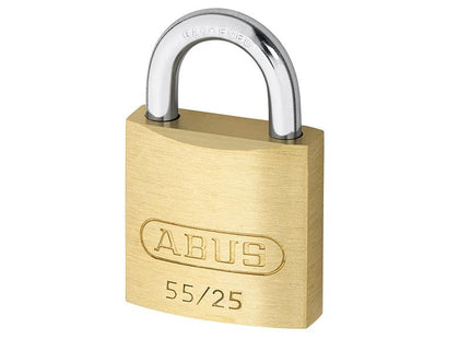 ABUS Mechanical 55/25Mm Brass Padlock