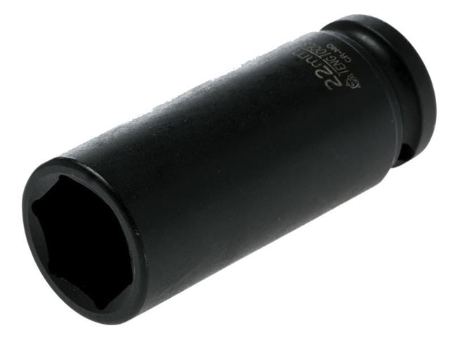 Teng Deep Impact Socket Hexagon 6 Point 1/2In Drive 22Mm