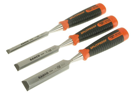 Bahco 434 Bevel Edge Chisel Set, 3 Piece