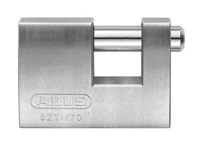 ABUS Mechanical 82Ti/70Mm Titalium Shutter Padlock Carded