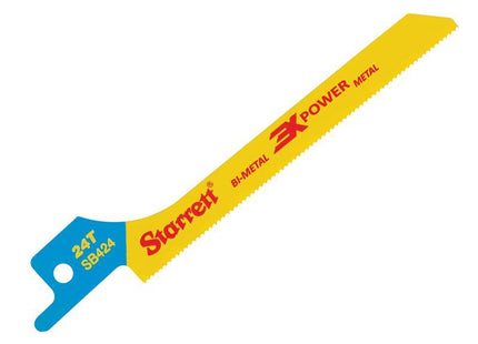 SB424-5 Bi-Metal Reciprocating Blade, Metal Scroll 100mm 24 TPI (Pack 5)