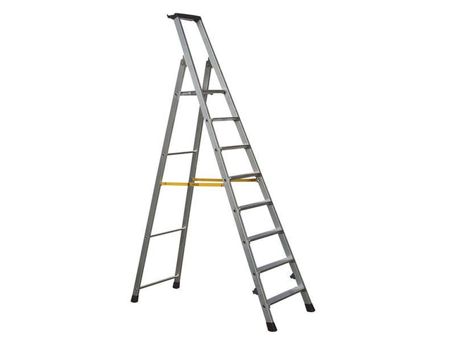 Zarges Trade Platform Steps, Platform Height 1.7M 8 Rungs