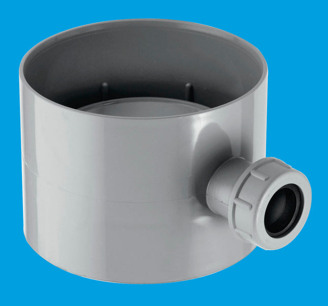 McAlpine CONTRAP1 Straight Socket Condensation Trap x 19/23mm condensation drain off connection