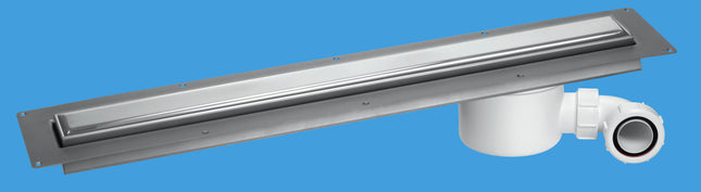 McAlpine CD600-O-P Polished Stainless Steel Slimline Channel Drain - 548mm