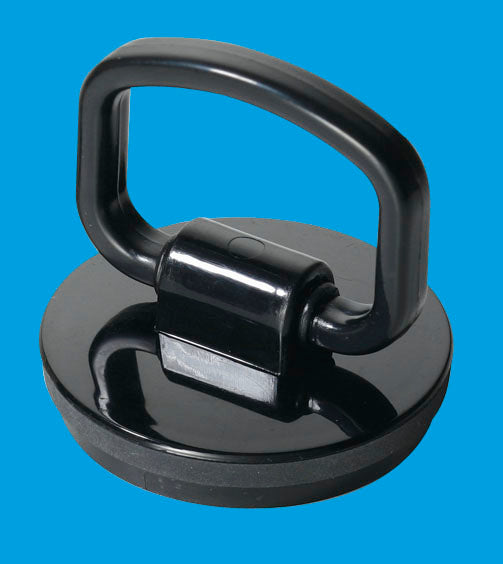 McAlpine BP2H 1¾" Black Plastic Plug with Handle and Rubber Seal