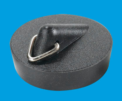 McAlpine BP3T Black PVC Plug 1½" with triangle (for 1¼" waste)