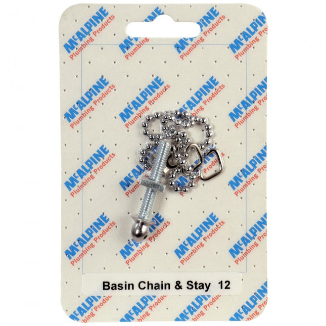 McAlpine CARD-12 Basin Chain & Stay - CH10